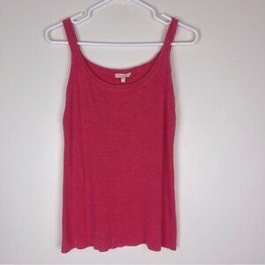 EILEEN FISHER Pink Hemp Sweater Tank Top size Small